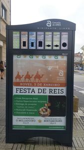 Mini-puntos limpos Concello de Ames. Bertamiráns