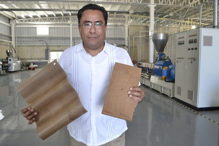 Madeira plástica para o desenvolvemento sustentable